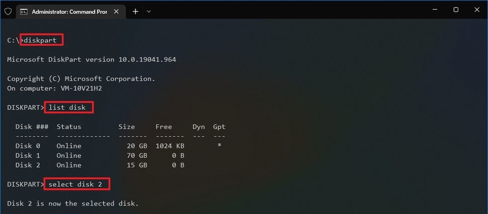 فرمت کردن فلش مموری با CMD (Command Prompt)